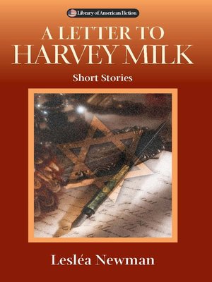 cover image of A Letter to Harvey Milk